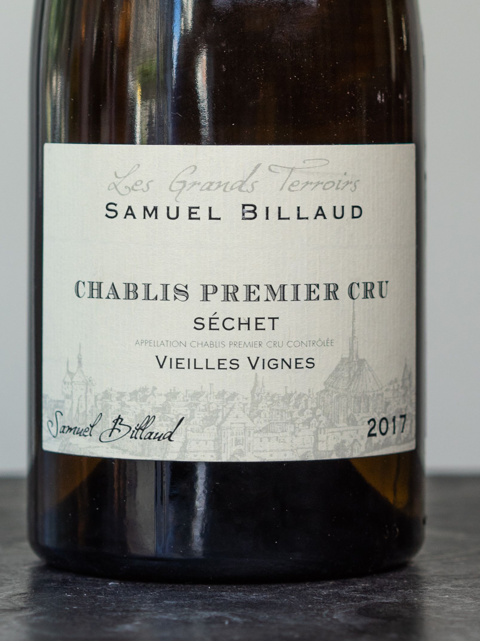 Этикетка Samuel Billaud Chablis Premier Cru Sechet Vieilles Vignes